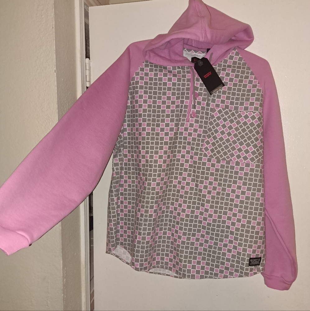 Small Levi's@ Skate Pink Hoodies UNISEX.